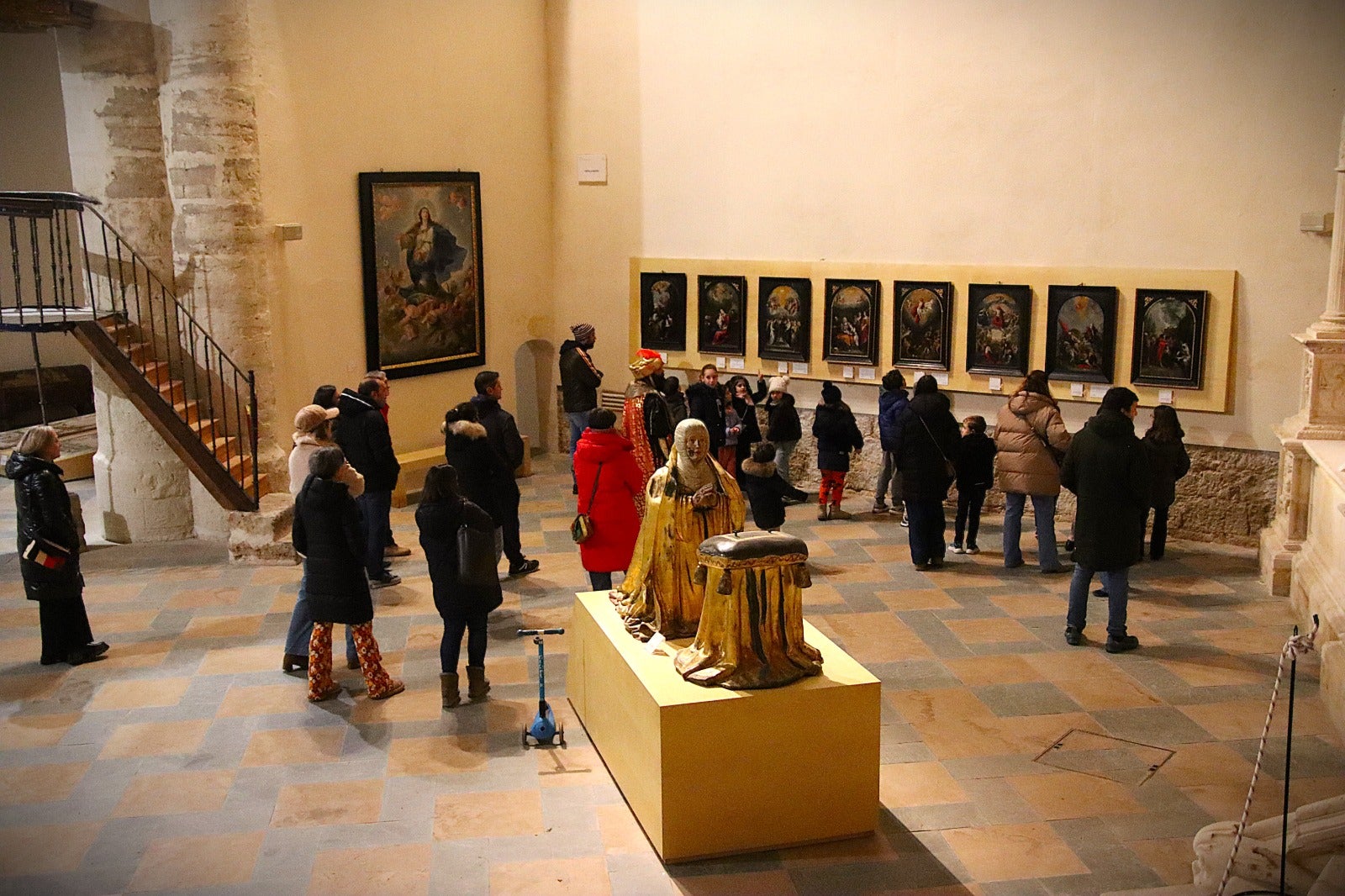 El paje de Baltasar al que le gustan las obras de arte de Rioseco